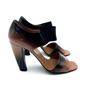 Prada Brown & Black Ombre Sandals Size 36